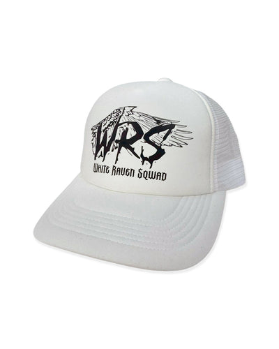 White Raven Sqwad ロゴメッシュキャップ