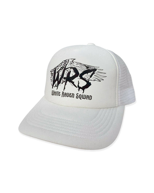 White Raven Sqwad ロゴメッシュキャップ