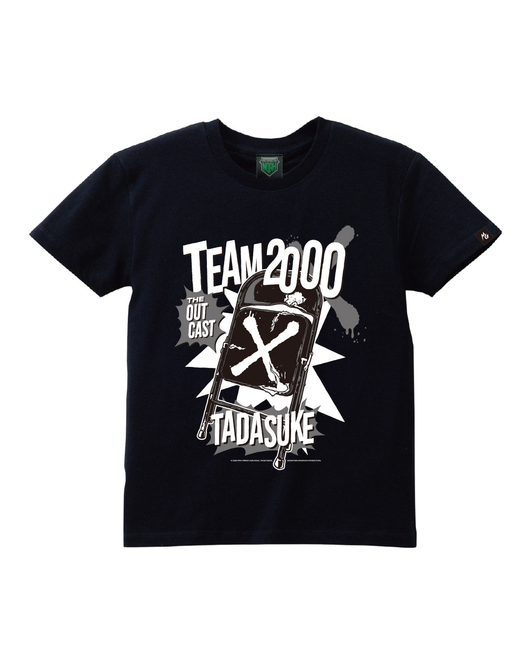 タダスケ × ICONIC WEAPON Tシャツ（MONSTERS GRAPHICS）
