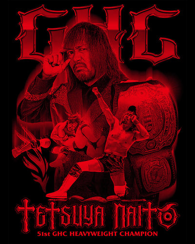 ③【10.25会場受け取り限定】内藤哲也『LOS TRANQUILOS de GHC』Tシャツ