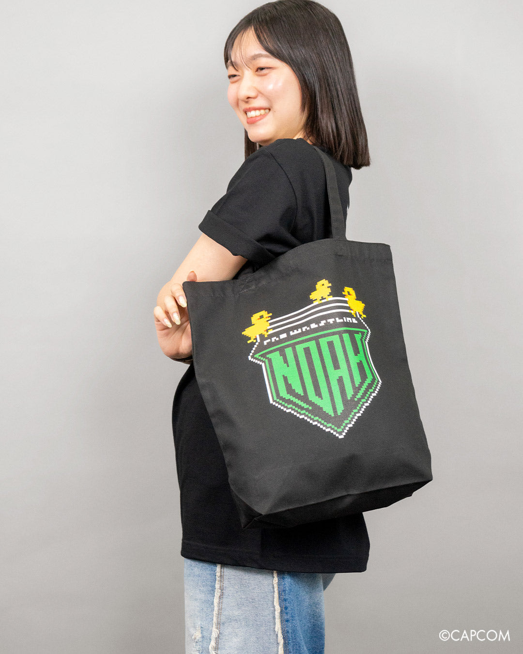 【5.2会場受け取り限定】NOAH FIGHTER Ⅱ ピヨリロゴ トートバッグ