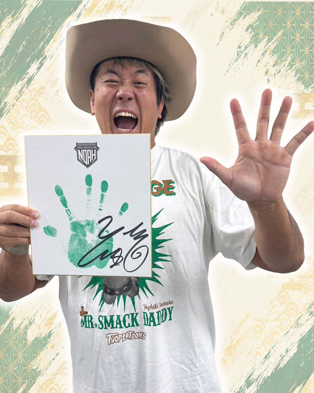 【選べる】直筆サイン入り手形色紙