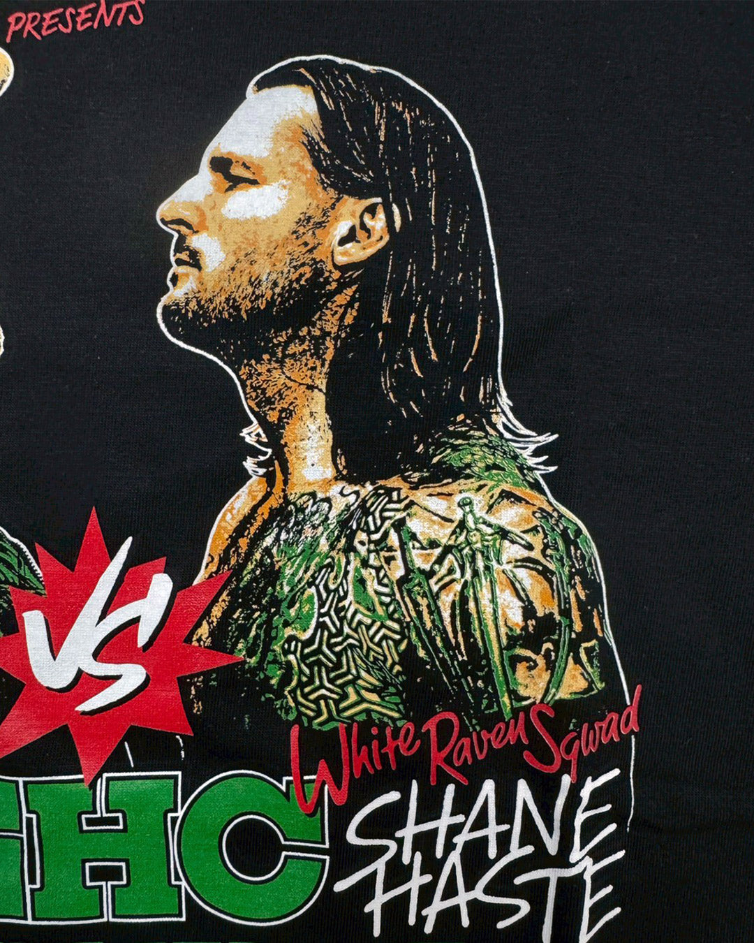 【5.2会場受け取り限定】Yoshiki Inamura vs シェイン・ヘイストGHCヘビー級選手権試合ビジュアルTシャツ