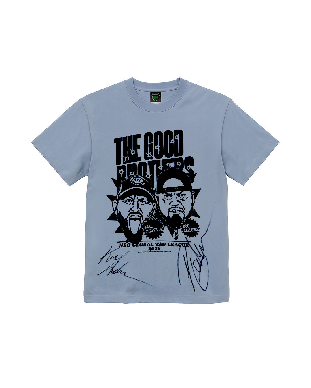 選手直筆サイン入り】TAG応援Tシャツ＜NEO GLOBAL TAG LEAGUE 2026＞