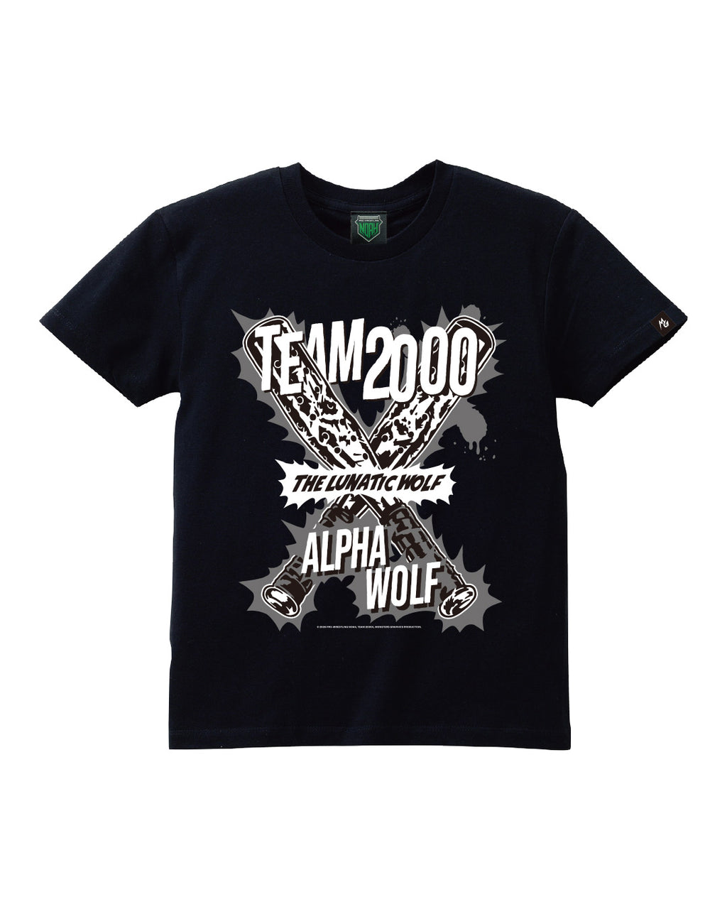 アルファ・ウルフ × ICONIC WEAPON Tシャツ（MONSTERS GRAPHICS）