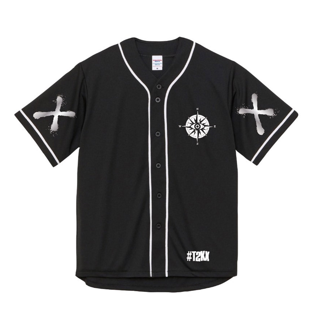 FC限定LIVETOUR 2025KINGDOMベースボールシャツ/WHITE EXILE TRIBE STATION ONLINE STORE｜【FC限定】LIVE TOUR 2025
