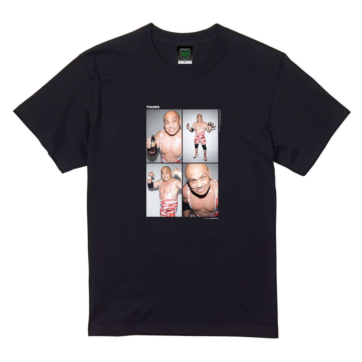 【受注商品】「THANKS」藤田和之 フォトTシャツ
