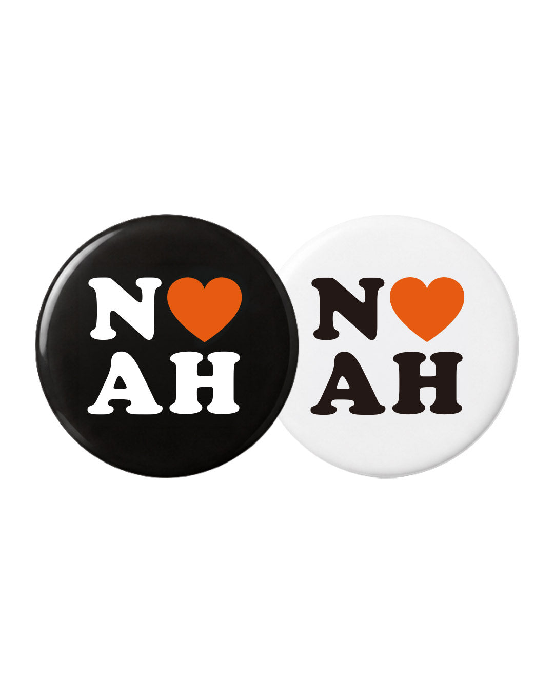 N♡AH LOVE缶バッジ〔Autumnカラーver.〕