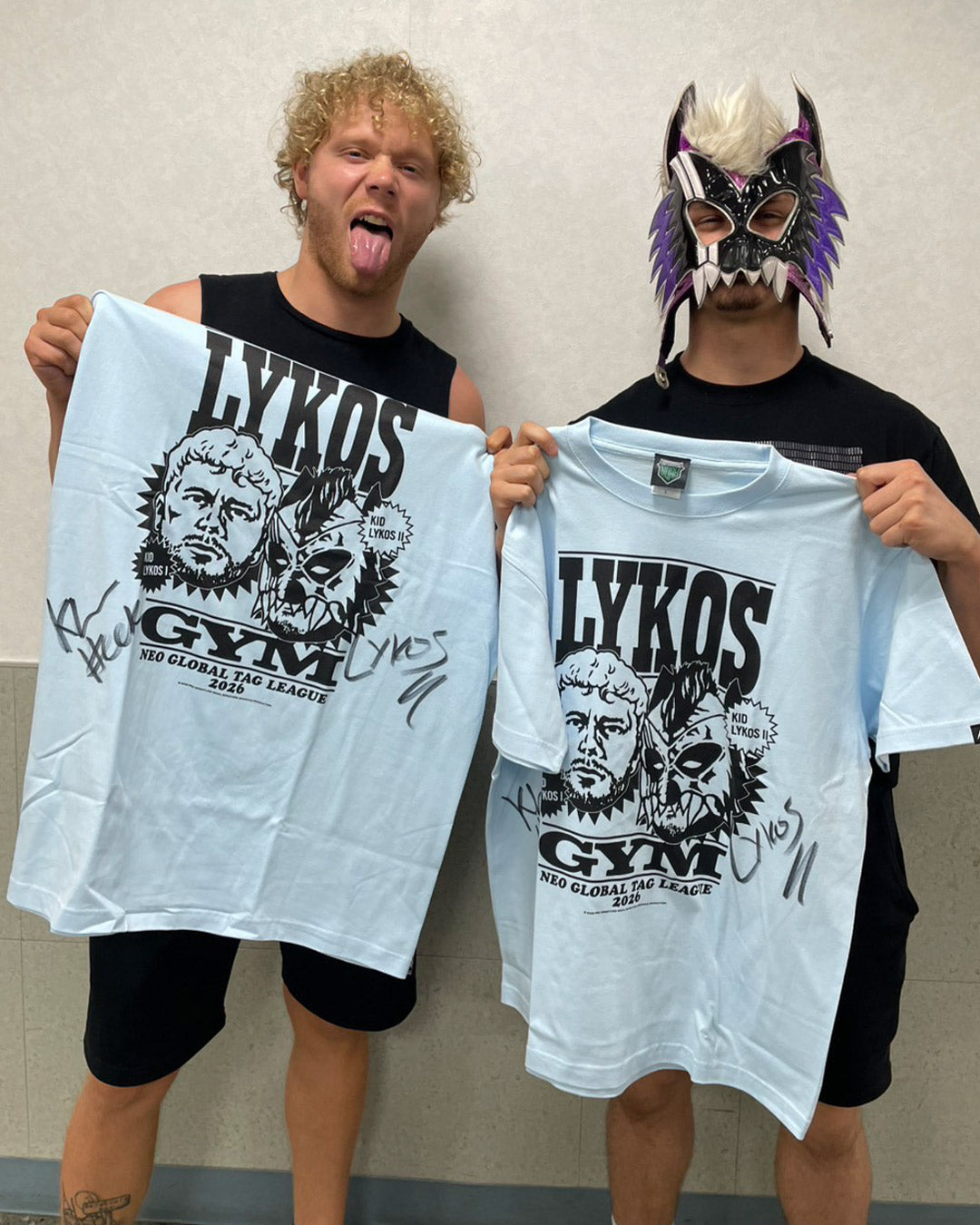 【選手直筆サイン入り】TAG応援Tシャツ＜NEO GLOBAL TAG LEAGUE 2026＞
