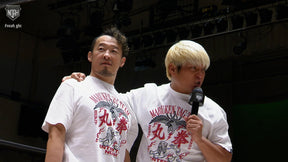 丸藤正道＆拳王『丸拳タッグ』 Tシャツ（MONSTERS GRAPHICS）