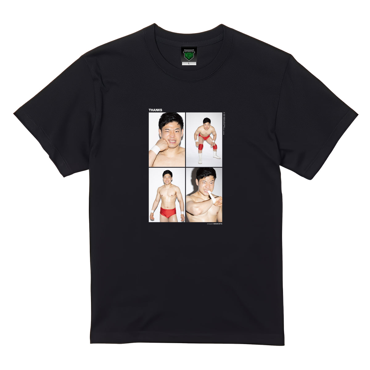【受注商品】「THANKS」小田嶋大樹 フォトTシャツ