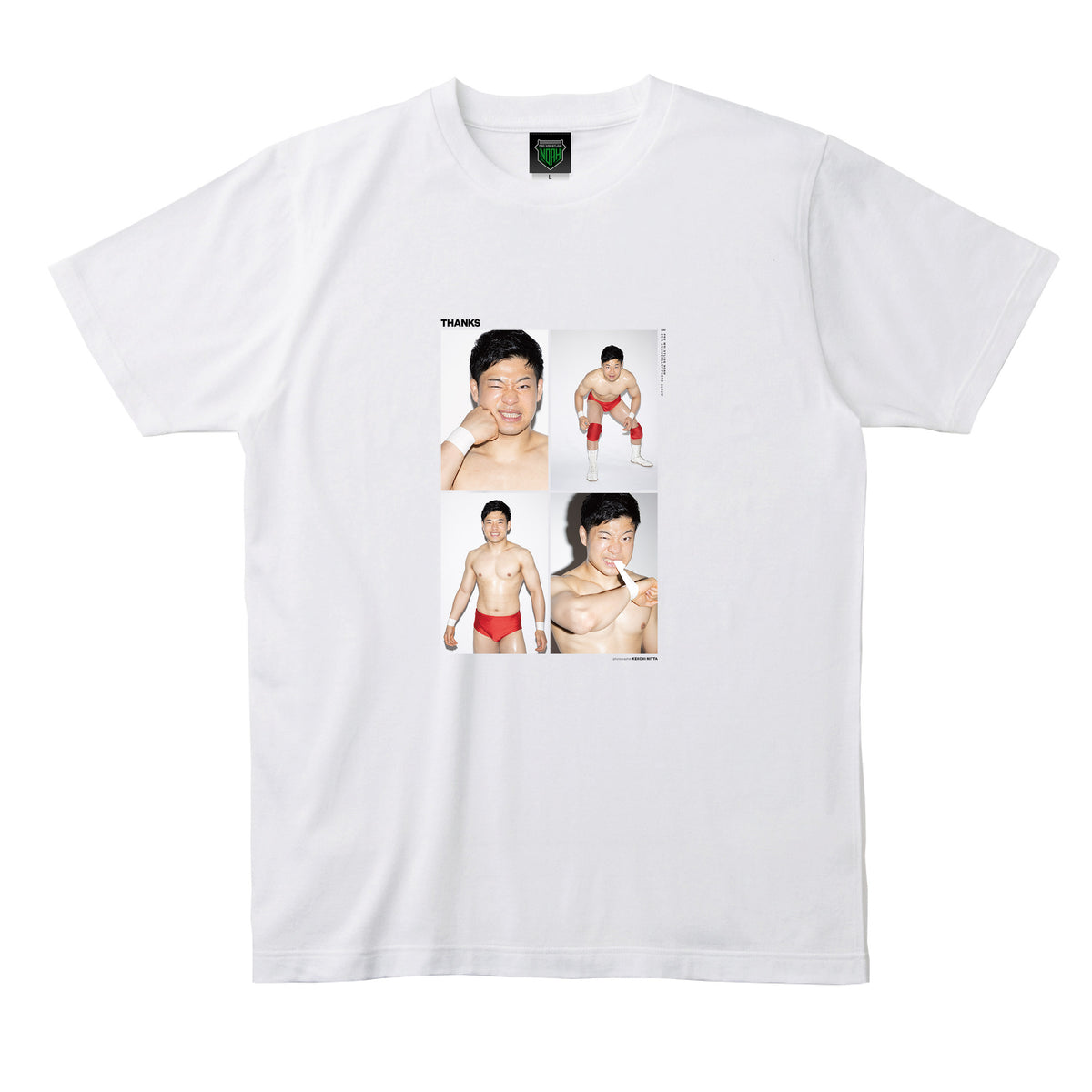 【受注商品】「THANKS」小田嶋大樹 フォトTシャツ