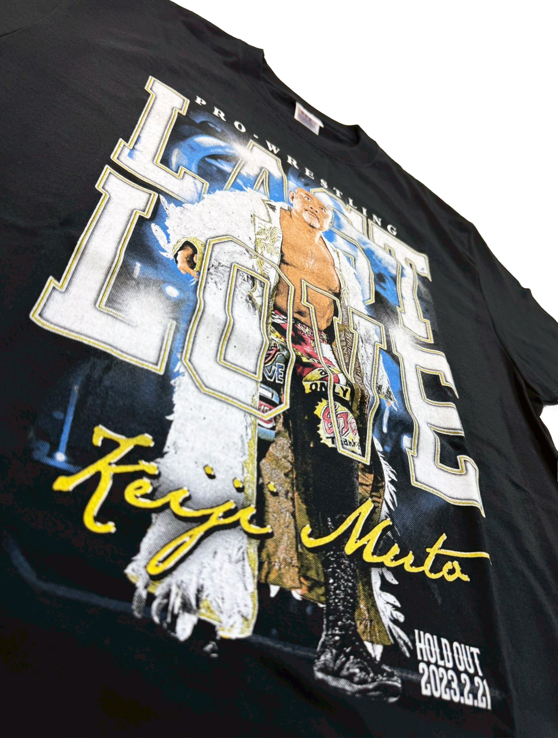 武藤敬司「LAST LOVE」HOLD OUT Tシャツ