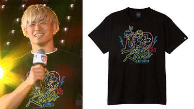 清宮海斗デビュー10周年記念ネオンサインTシャツ（MONSTERS GRAPHICS）