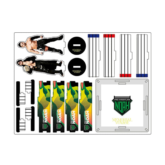 GHCヘビー級選手権 OZAWA vs KENTAジオラマアクリルスタンド