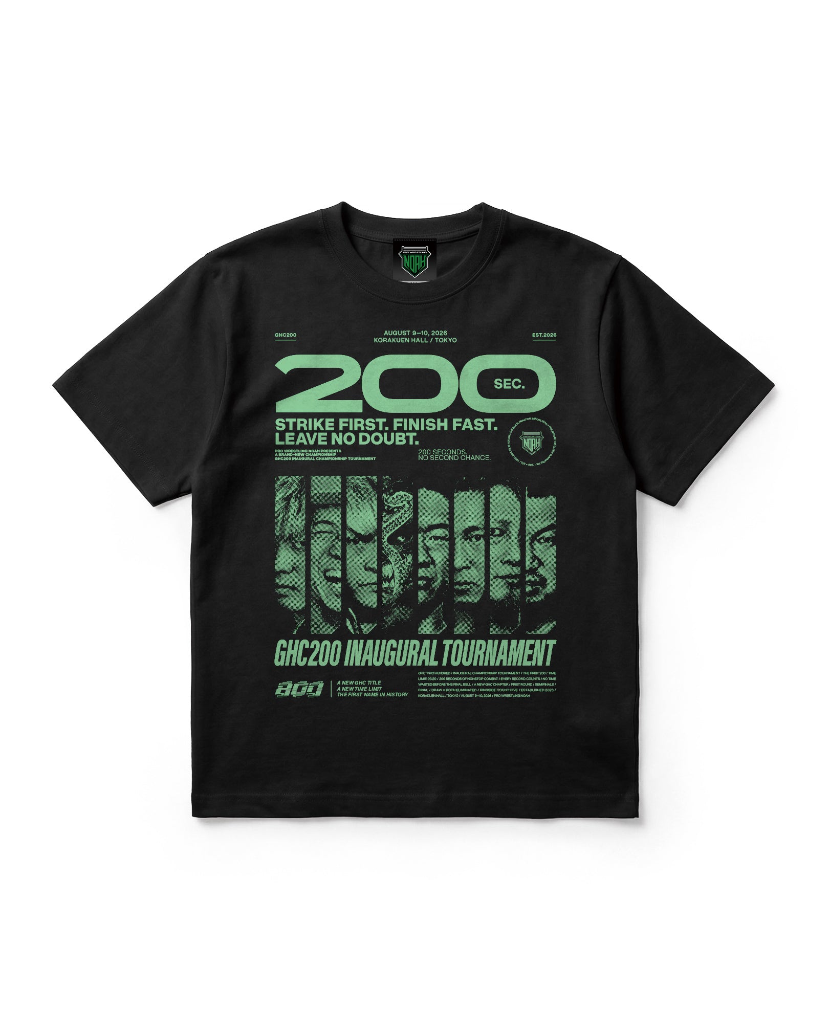 GHC200初代王座決定トーナメント記念Tシャツ