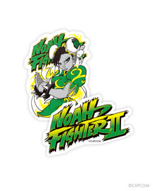 NOAH FIGHTER Ⅱ ステッカー（春麗/CHUN-LI）