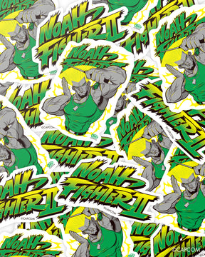 NOAH FIGHTER Ⅱ ステッカー（ガイル/GUILE）