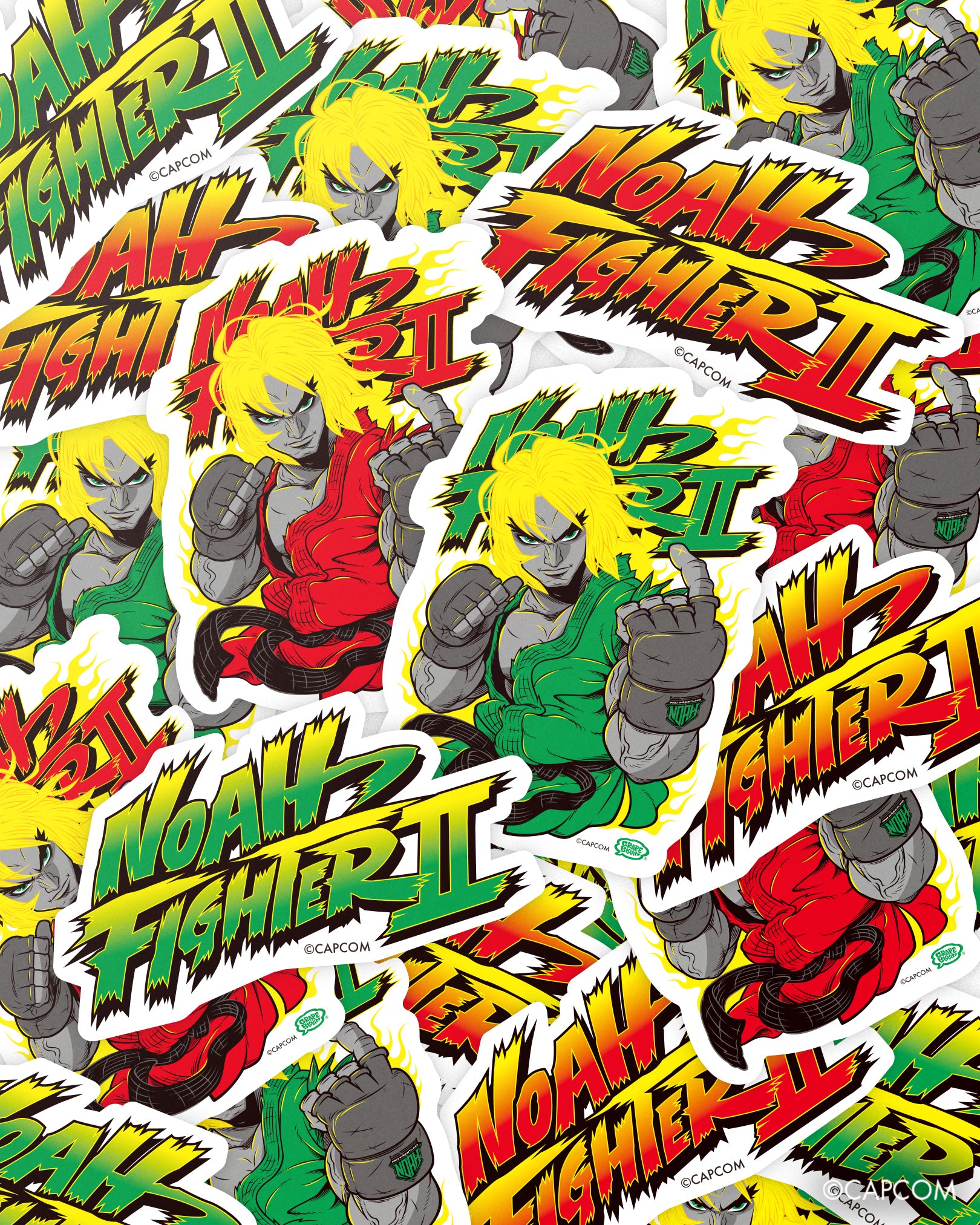 NOAH FIGHTER Ⅱ ステッカー（ケン/KEN）