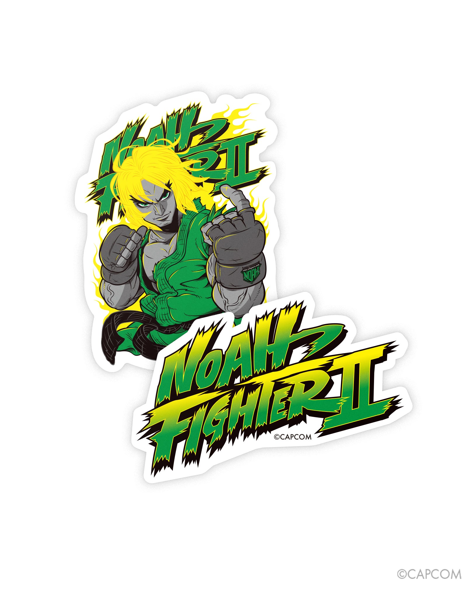 NOAH FIGHTER Ⅱ ステッカー（ケン/KEN）