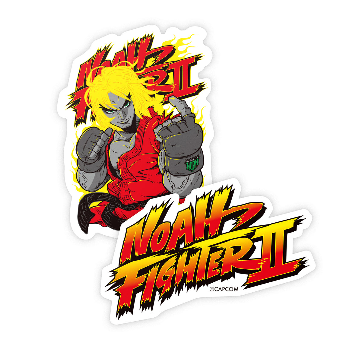 NOAH FIGHTER Ⅱ ステッカー（ケン/KEN）