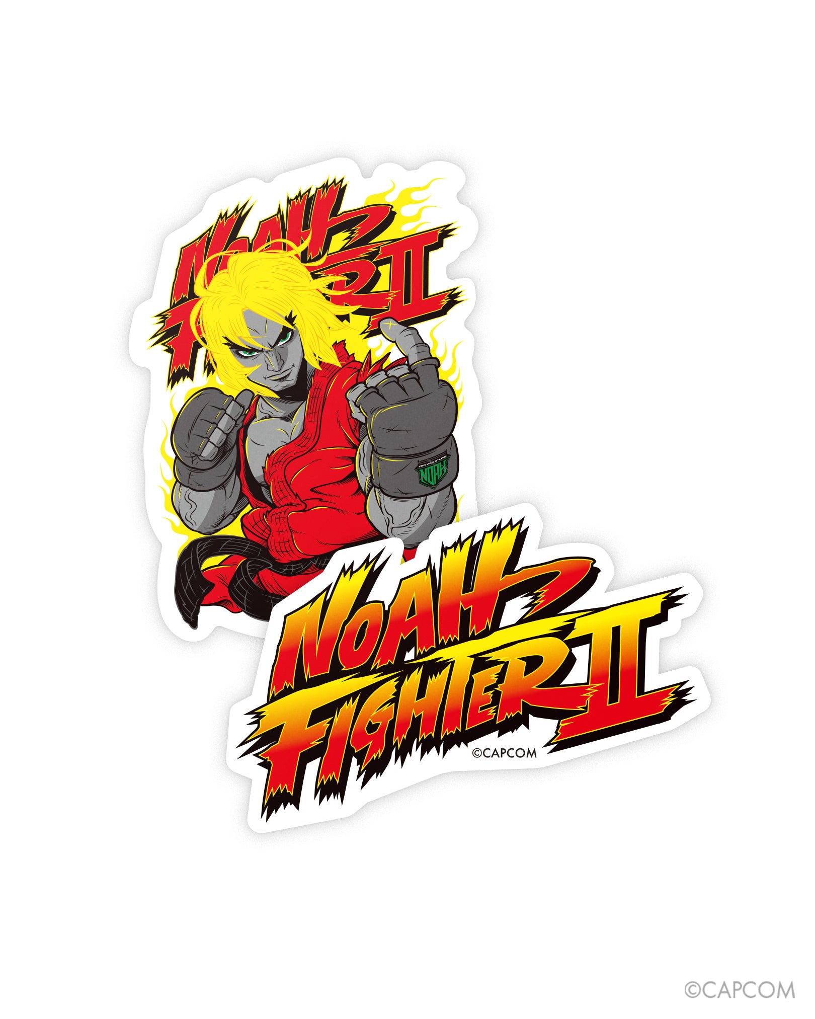 NOAH FIGHTER Ⅱ ステッカー（ケン/KEN）
