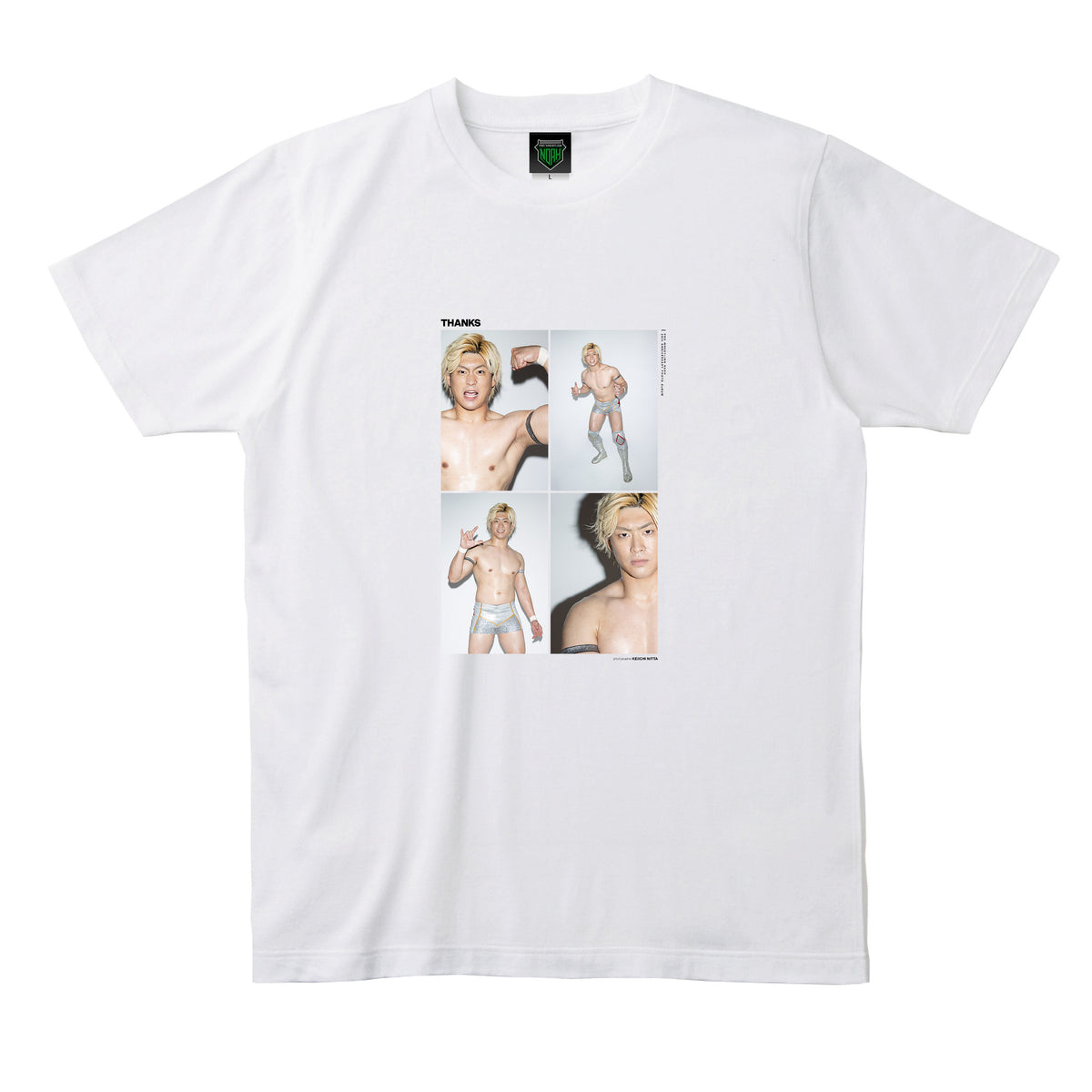 【受注商品】「THANKS」清宮海斗 フォトTシャツ