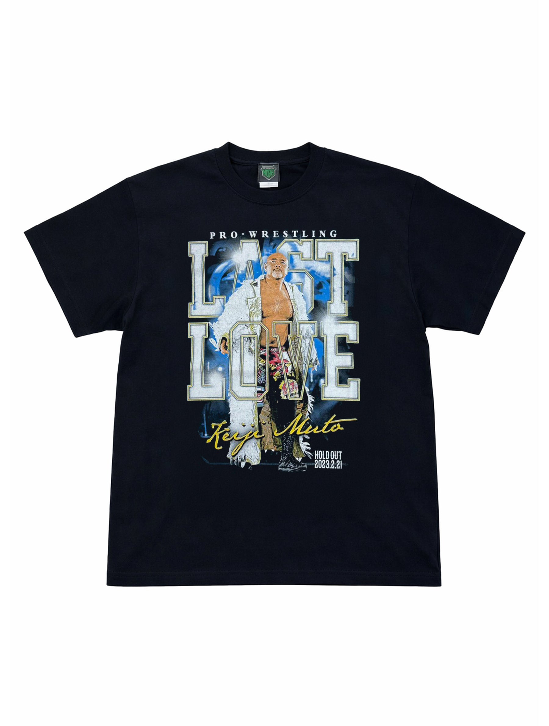武藤敬司「LAST LOVE」HOLD OUT Tシャツ