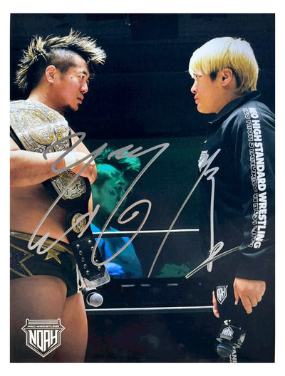 選手直筆サイン入り】 GHCヘビー級選手権試合『Yoshiki Inamura vs 拳