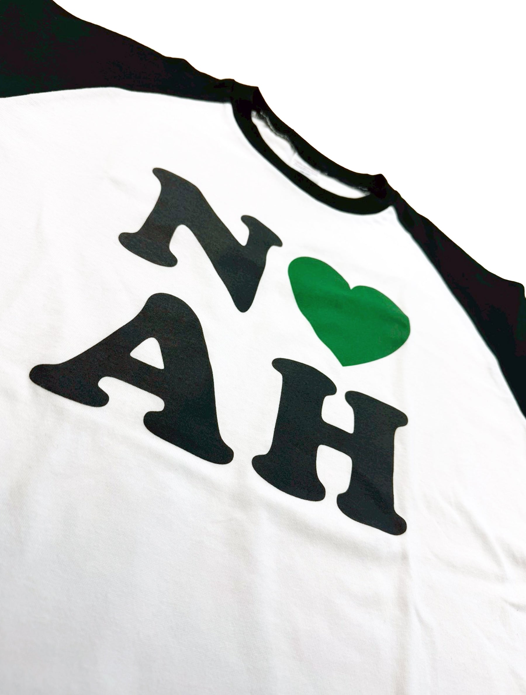 N♡AH LOVE ラグランTシャツ