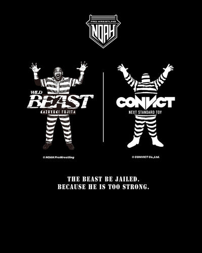 藤田和之×CONVICT コラボレーション Tシャツ