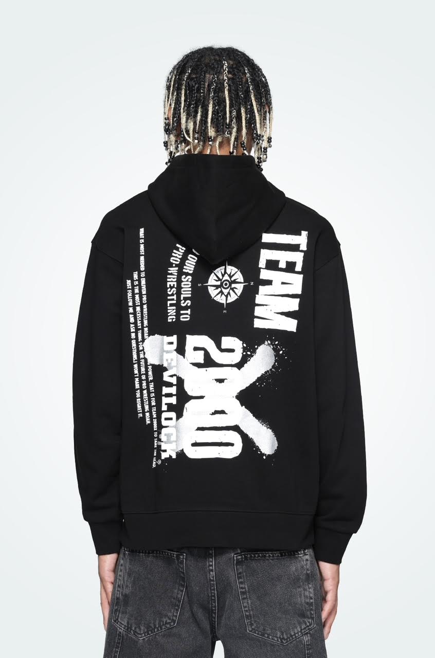 DEVILOCK×TEAM2000X パーカー