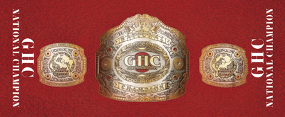 GHCチャンピオンベルトフェイスタオル