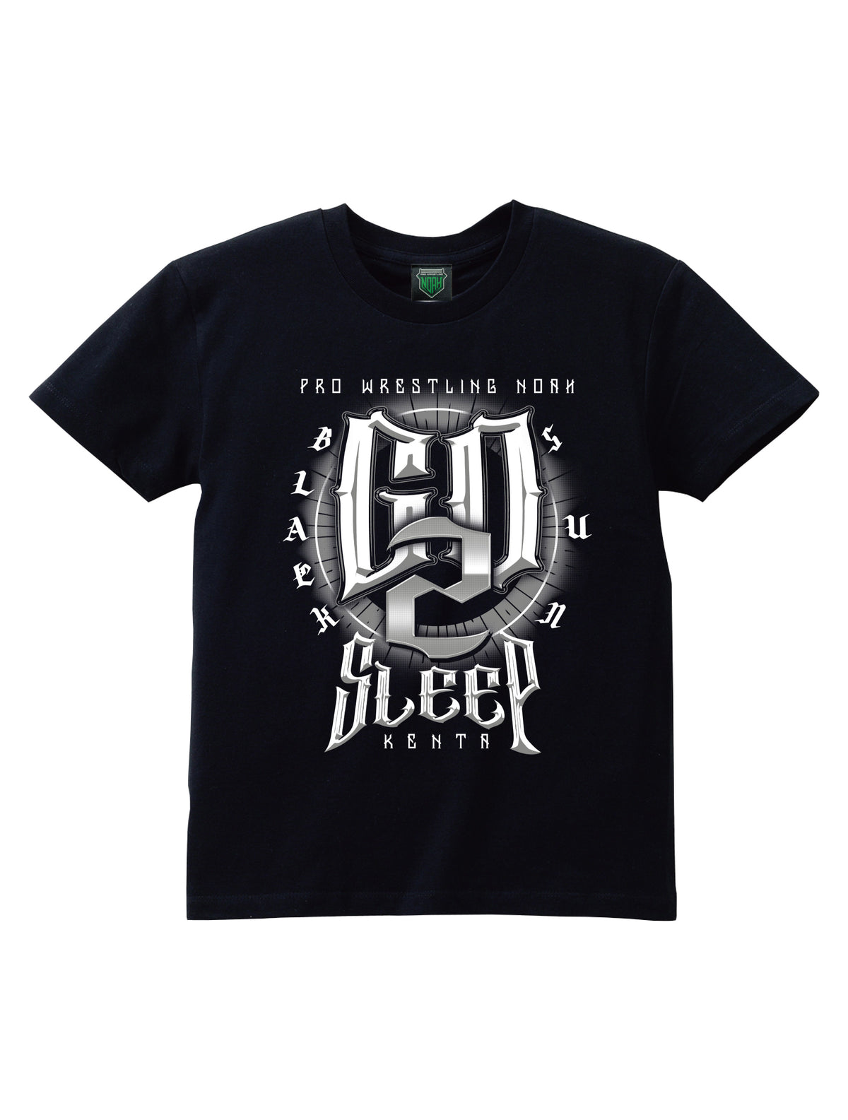 KENTA BLACK SUN GO 2 SLEEP Tシャツ