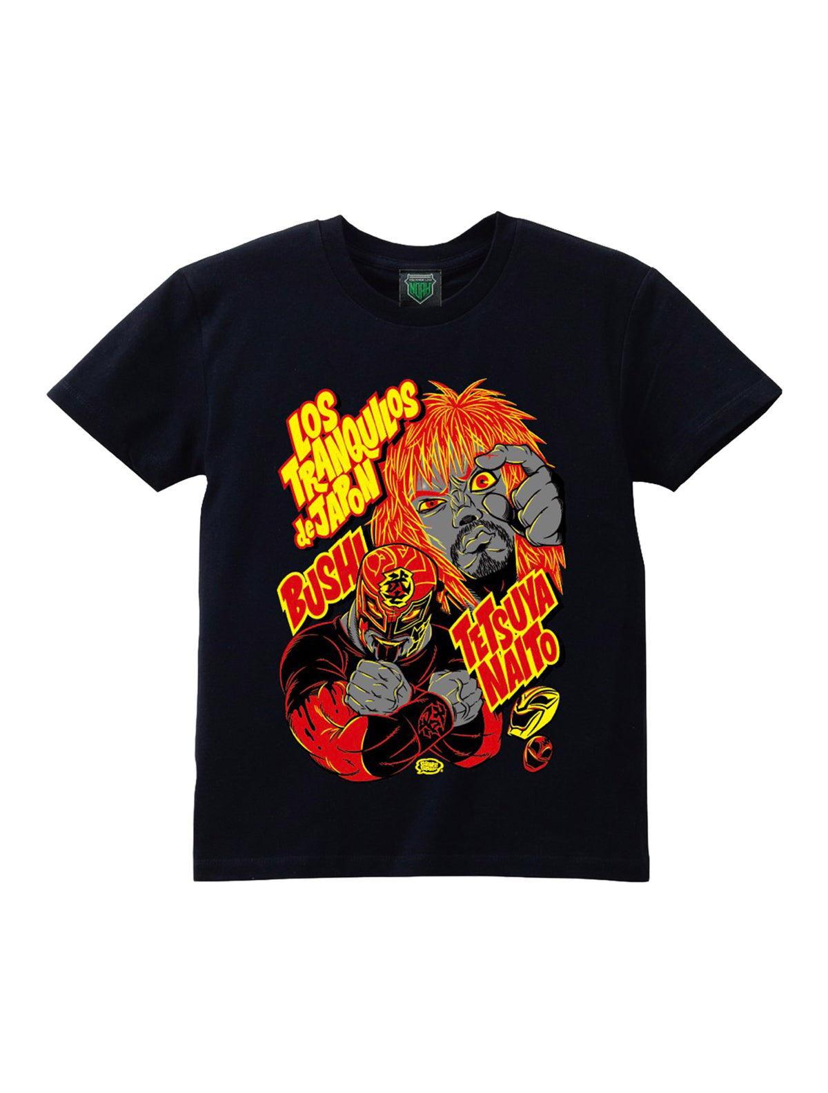 【NOAH×GRAPE BRAIN】内藤哲也&BUSHI イラストTシャツ