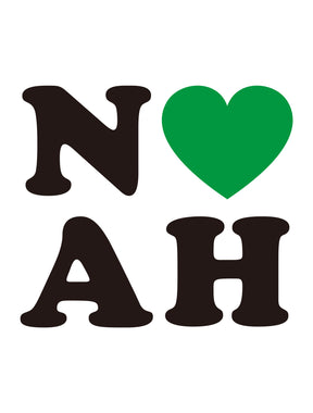 N♡AH LOVE ラグランTシャツ