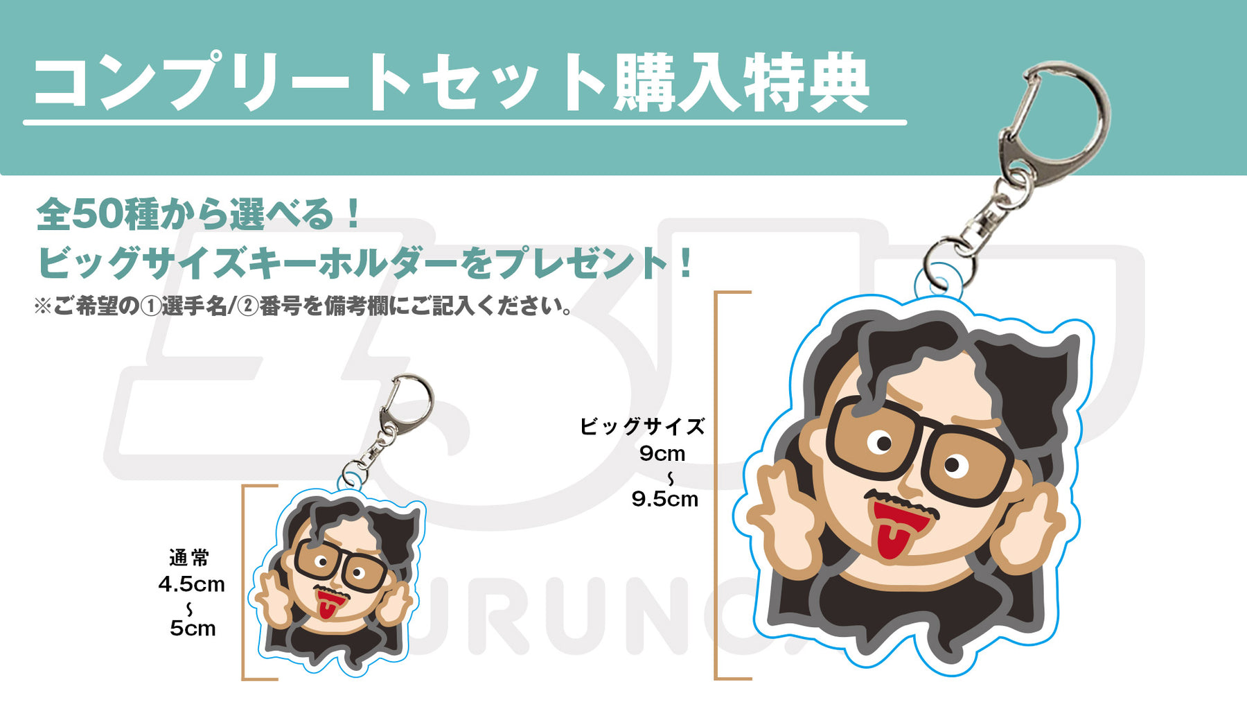 通販限定】ユるノア アクリルキーホルダー コンプリートセット