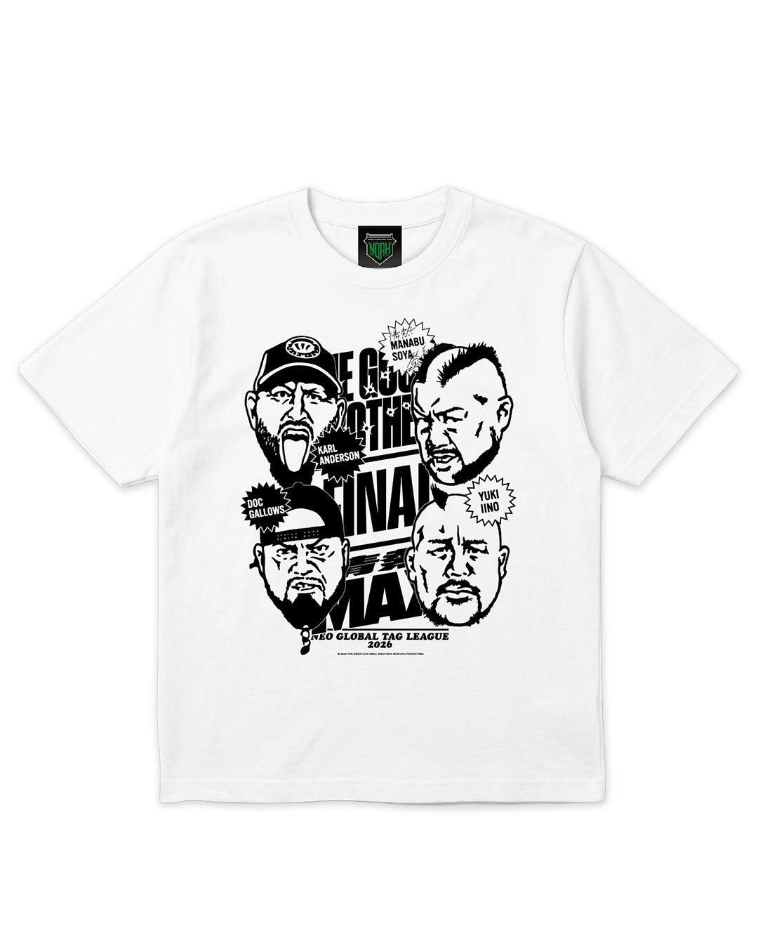 優勝決定戦記念Tシャツ＜NEO GLOBAL TAG LEAGUE 2026 ＞