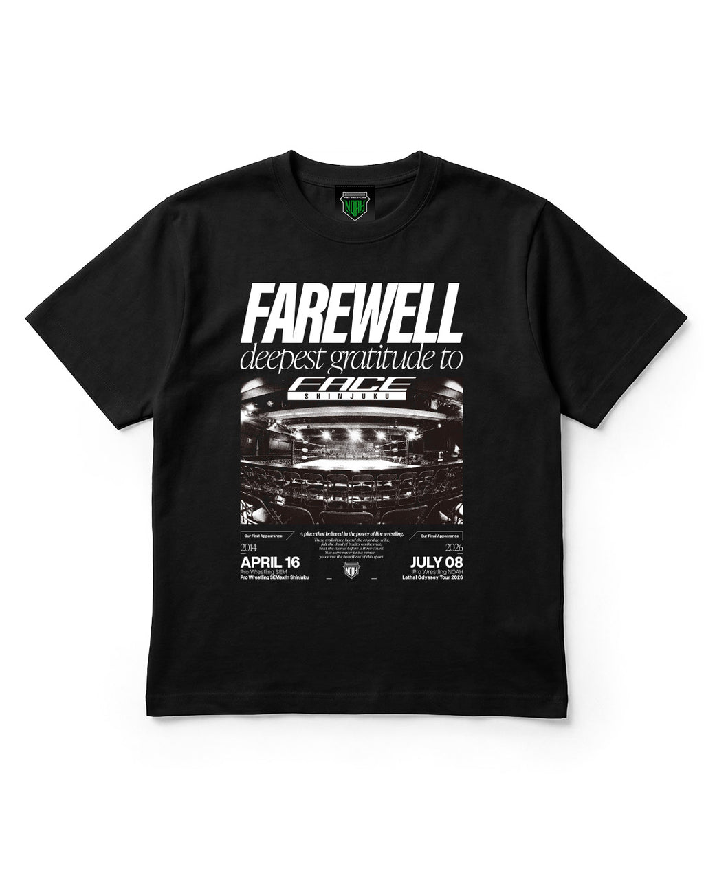 ラスト新宿FACE』Tシャツ