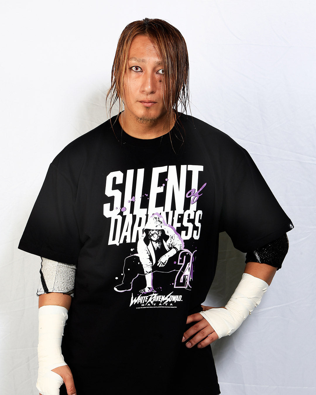 HAYATAデビュー20th記念Tシャツ（MONSTERS GRAPHICS）
