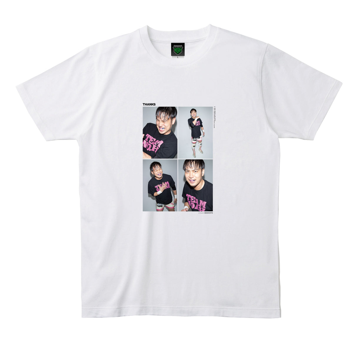 【受注商品】「THANKS」小峠篤司 フォトTシャツ