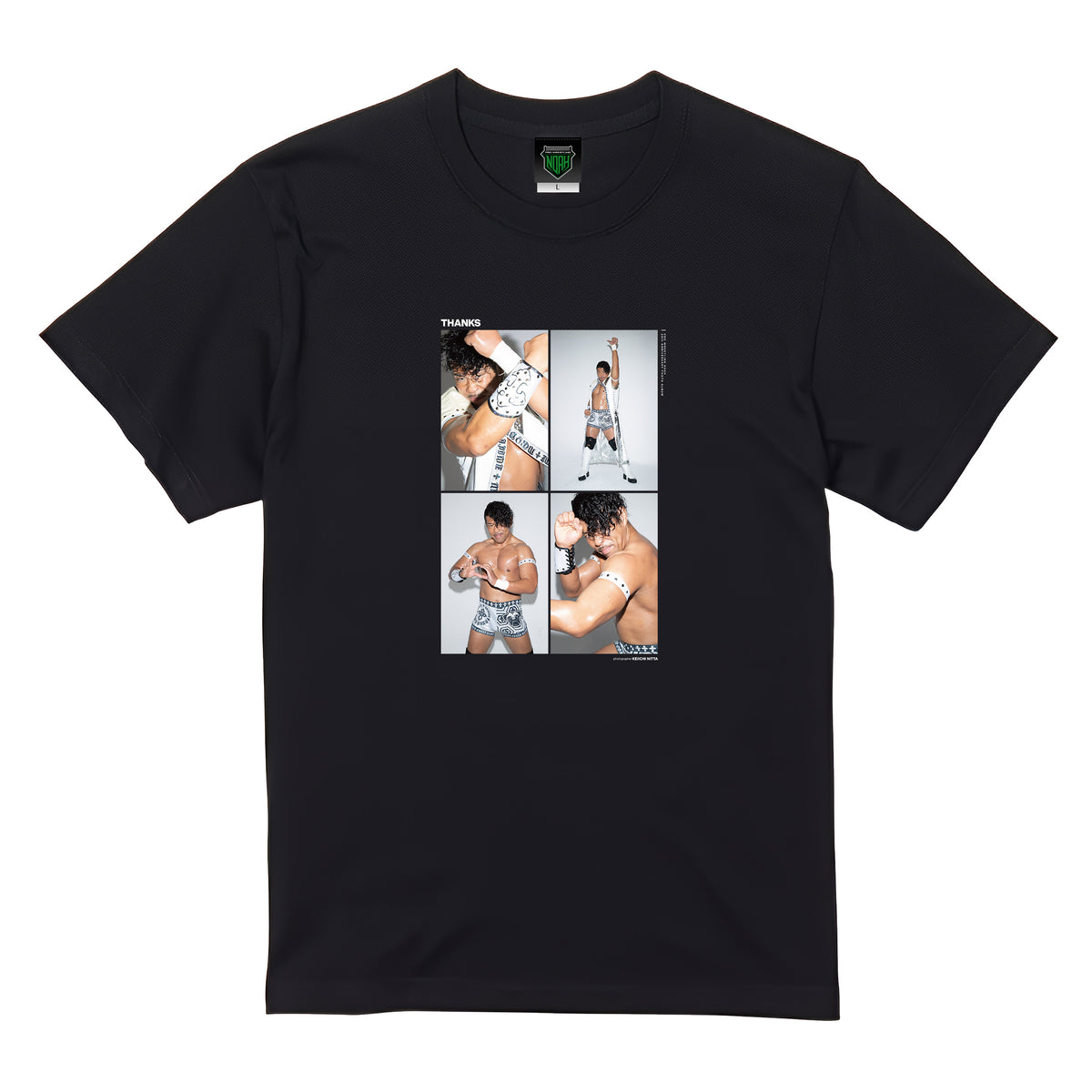 【受注商品】「THANKS」大原はじめ フォトTシャツ