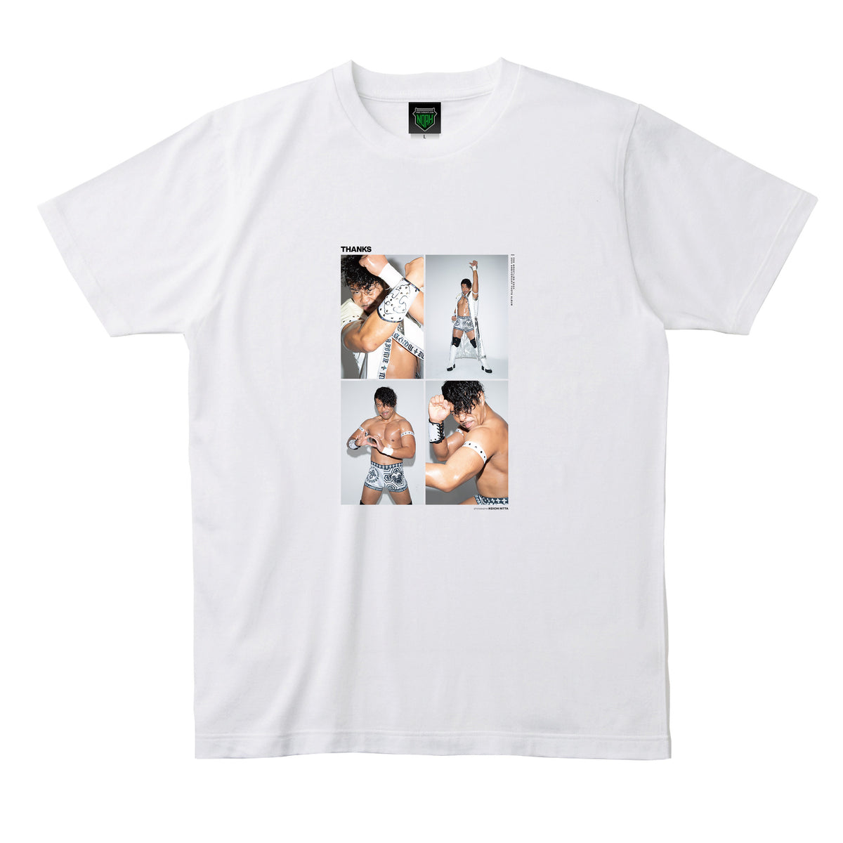 【受注商品】「THANKS」大原はじめ フォトTシャツ