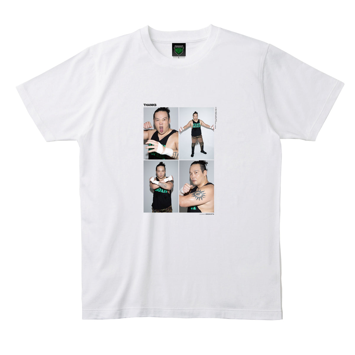 【受注商品】「THANKS」Hi69 フォトTシャツ