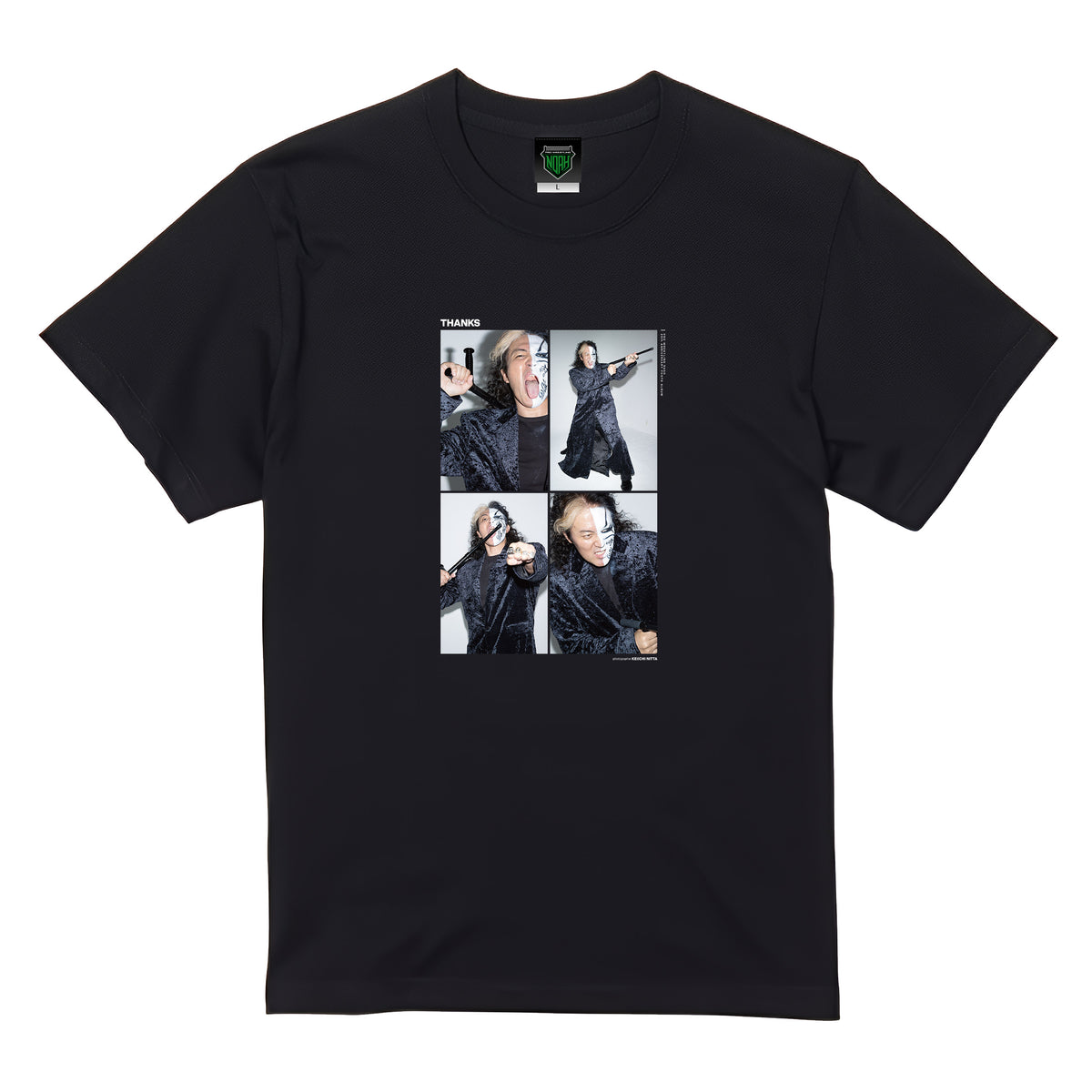 【受注商品】「THANKS」ヨシ・タツ フォトTシャツ