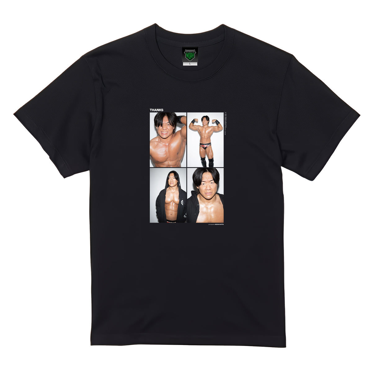【受注商品】「THANKS」遠藤哲哉 フォトTシャツ