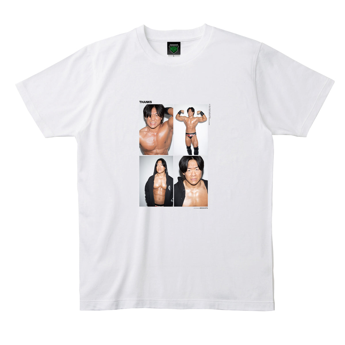 【受注商品】「THANKS」遠藤哲哉 フォトTシャツ