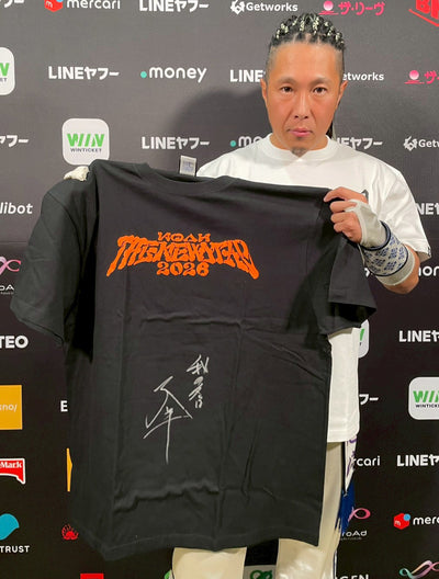【選手直筆サイン入り】NOAH “THE NEW YEAR” 2026大会ロゴTシャツ (2026.1.1 日本武道館)