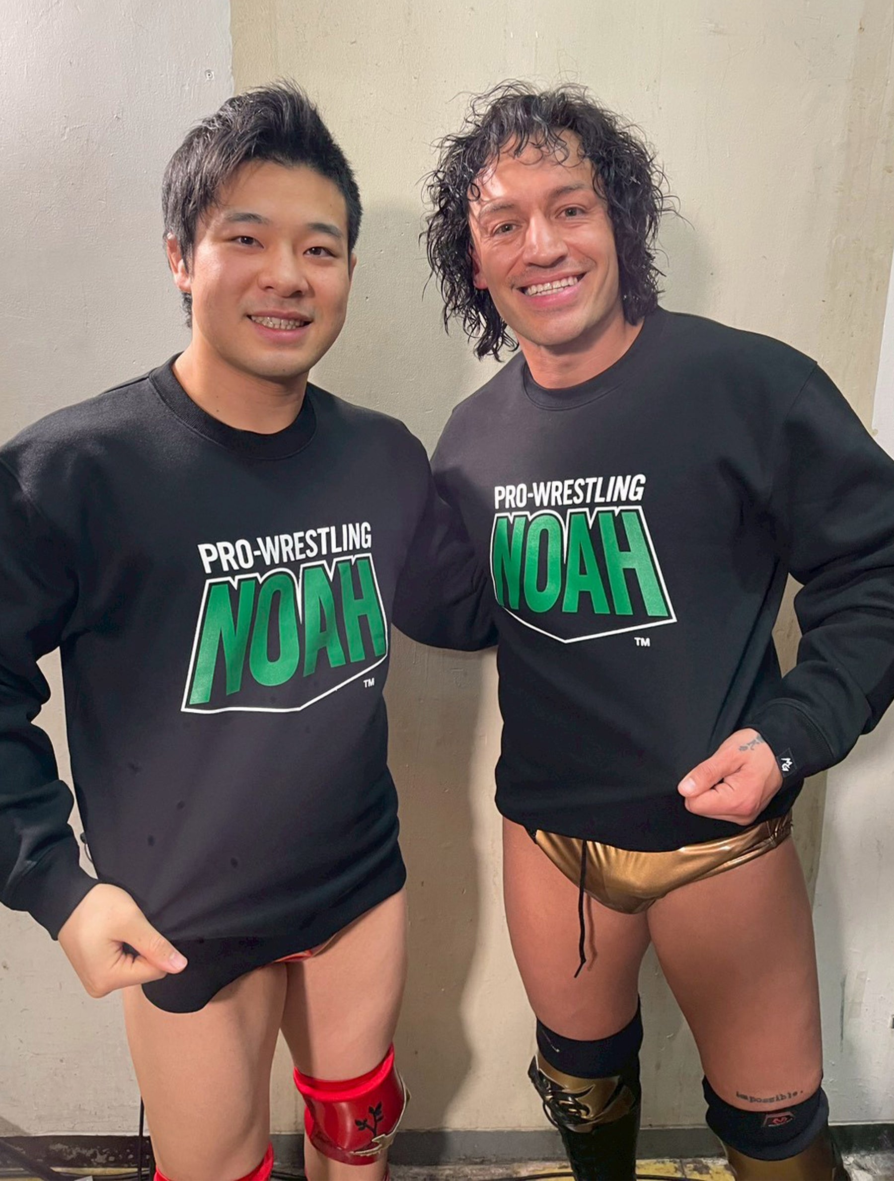 裏起毛】NOAH立体ロゴ トレーナー（MONSTERS GRAPHICS）