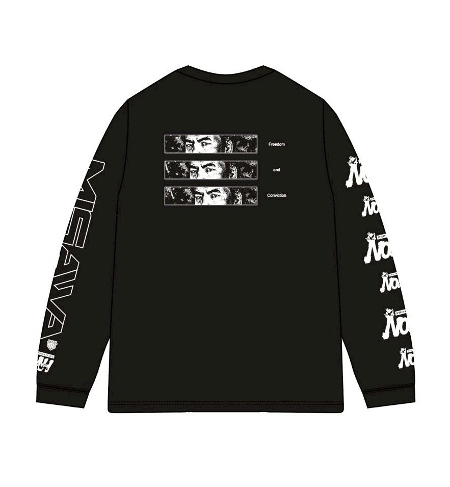 【10.11会場受け取り限定】三沢光晴 ロングスリーブ Tシャツ～NEVER FORGET～